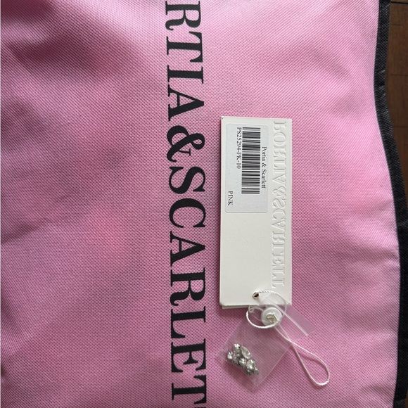 Portia and Scarlett Blush Pink Embellished Floral Prom Gown - Picture 2 of 3